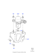 FY106046 - Land Rover Nut - Hex.