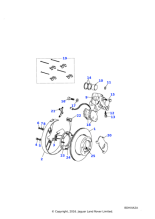 27H4353L - Land Rover Bolt