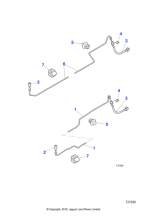 AGU2722 - Jaguar Brake hose clip