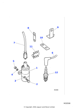 EAC8917 - Jaguar Spark plug