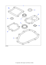 FRC4873 - Land Rover Gasket-front cover manual transmission