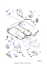 AGU2231 - Jaguar Plastic nut