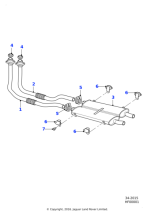 C8397 - Jaguar Exhaust mounting