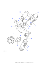 576137 - Land Rover Arm-clutch release clutch
