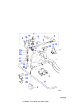 C8672 - Jaguar Rubber bush