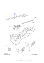 ANR4333 - Land Rover Strap-spare wheel jack retention