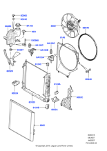 572312 - Land Rover Bush-radiator mounting