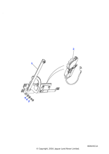 RTC3817 - Land Rover Regulator-rear door glass