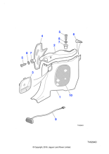 AD608083 - Jaguar Self tapping screw