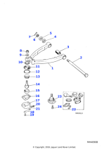 C8673 - Jaguar Fulcrum bush