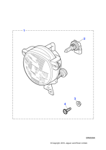 DBC11313 - Jaguar Headlamp bulb