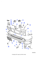 AAU4931J - Jaguar Rawl nut