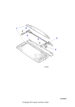 AE604033J - Jaguar Roundhead woodscrew