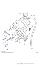 PCD100150 - Land Rover Cap-expansion tank pressure