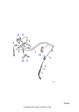 FS106161 - Jaguar Land Rover Nut-flange