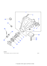 576159 - Land Rover Pin-roll-spring tension