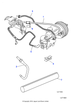 AJ84256 - Jaguar Adapter pipe
