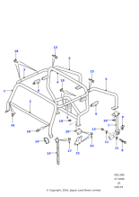 RYH500450 - Land Rover Nut And Washer - Hex.