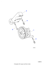 AJ82891 - Jaguar Bolt And Washer