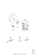 LR089426 - Land Rover Cover - Wheel