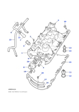 LKJ500020 - Land Rover Gasket-inlet manifold