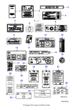 C2C10228 - Jaguar Warning label