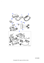 C2C25675 - Jaguar Mounting cradle