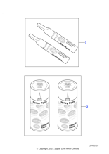 RTC5979VT - Land Rover Paint Kit - Pencil