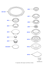 AYB000030 - Land Rover Grommet-blind