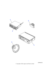 AMR3154 - Land Rover CD automatic changer