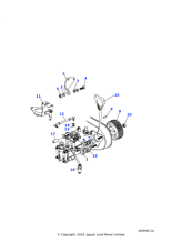 517976 - Land Rover Washer-copper