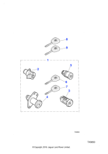 BCC7849 - Jaguar Ignition lock barrel