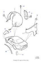 C2S9354 - Jaguar Trim pin