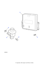 DA610054L - Land Rover Screw - Self-Tapping