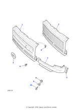 AB610055L - Land Rover Screw