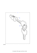 17H2475L - Land Rover Key-blank owner