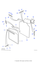 WC106041L - Land Rover Washer
