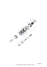 FRC9792L - Land Rover Synchroniser assembly-3rd & 4th mainshaft assembly
