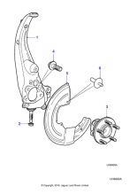 C2C1108 - Jaguar Disc shield