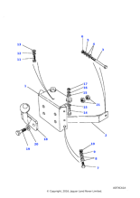NY110047L - Land Rover Nut - Hex.