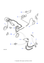 ANR5915 - Land Rover Clip-Hose
