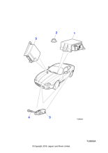 C2C13799 - Jaguar Airbag sensor