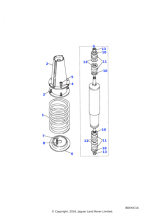 NRC4306 - Land Rover Spring-road-coil