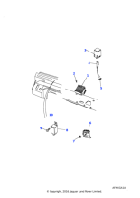AB612051L - Land Rover Screw-self tapping
