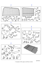 Luggage Partition - Full Height, 90/110 Hard top