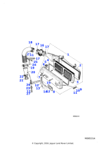 AAU7873 - Jaguar Hose clip