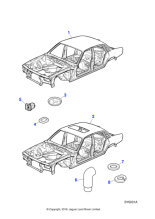 BD48970 - Jaguar Captive nut