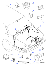 C43844 - Jaguar Pipe clip