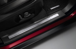 Sill Treadplates - Union Jack, Ebony, Five-door