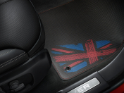 Rubber Mats - Union Jack Style - LHD, Coupé and Five-door